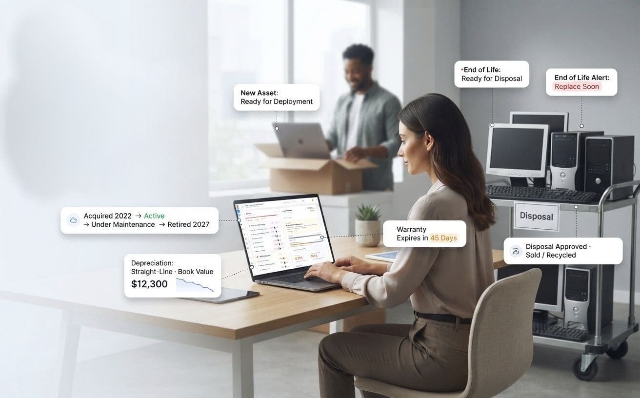 Optiomax asset lifecycle management