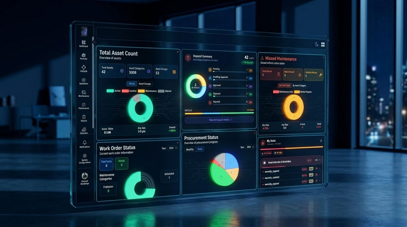 Optiomax intelligent asset management platform